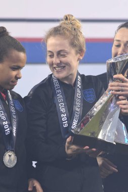 SheBelieves Kupası, 5 Mart 2019 'da Tampa Florida Raymond James Stadyumu' nda İngiltere 'yi şampiyon ilan etti..