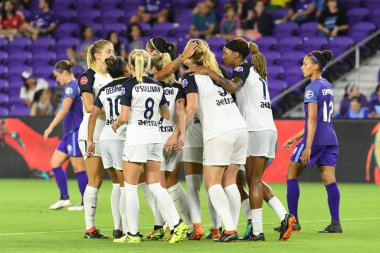 Orlando Pride, 23 Mayıs 2018 'de Orlando Florida' daki Exploria Stadyumu 'nda Kuzey Carolina Cesareti' ne ev sahipliği yapmaktadır..  