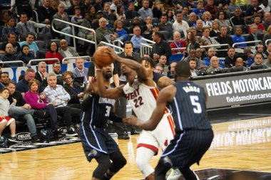 Orlando Magic 1 Şubat 2020 tarihinde Orlando Florida 'daki Amway Center' da Miami Heat 'e ev sahipliği yaptı.