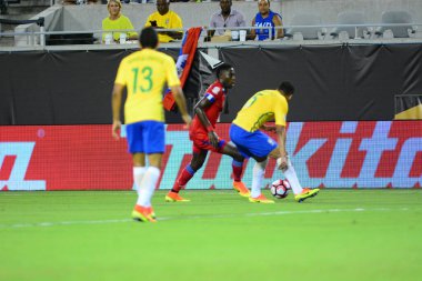 Brezilya, 8 Haziran 2016 tarihinde Orlando Florida 'daki Copa America Centenario' da Haiti ile karşılaştı..