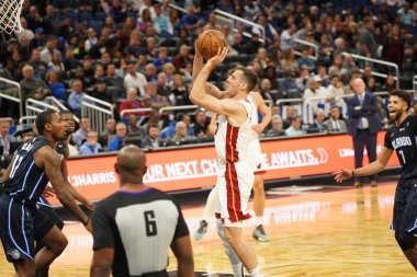 Orlando Magic 1 Şubat 2020 tarihinde Orlando Florida 'daki Amway Center' da Miami Heat 'e ev sahipliği yaptı.