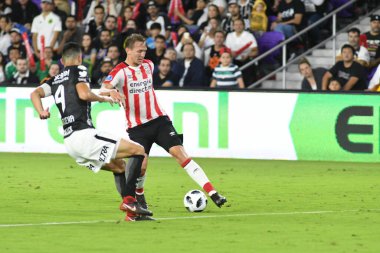 Korintliler, 10 Ocak 2018 'de Orlando City Stadyumu' nda düzenlenen Florida Kupası 'nda PSV Eindhoven' a karşı..  