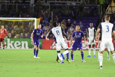 Orlando City SC 1 Eylül 2018 'de Florida Exploria Stadyumu' nda Philadelphia Union 'a ev sahipliği yaptı. Fotoğraf: Marty Jean-Louis