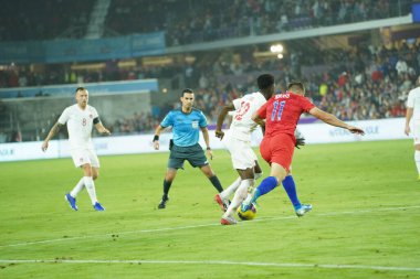Amerikan Futbol Takımı 15 Kasım 2019 Cuma günü Orlando Florida 'daki Exploria Stadyumu' nda oynanan Concacaf Uluslar Ligi karşılaşmasında Kanada 'ya ev sahipliği yapmaktadır.