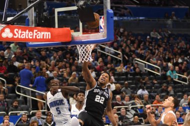 Orlando Magic, 19 Aralık 2018 tarihinde Orlando Florida 'daki Amway Center' da San Antonio Spurs 'a ev sahipliği yapmaktadır.. 