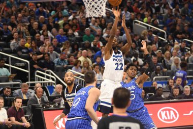 Orlando Magic, 7 Şubat 2019 'da Orlando, Florida' da bulunan Amway Arena 'da Minnesota Timberwolves' a ev sahipliği yapar..  