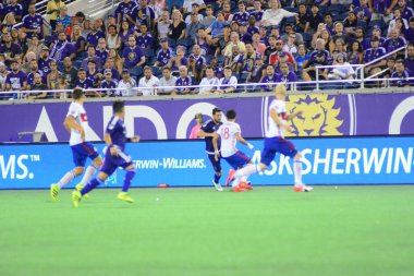 Orlando City, 24 Ağustos 2016 'da Orlando Florida' daki Kamp Dünyası Stadyumunda Toronto FC 'ye ev sahipliği yaptı..