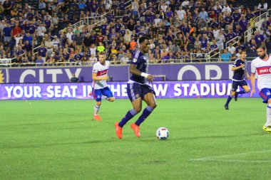 Orlando City, 24 Ağustos 2016 'da Orlando Florida' daki Kamp Dünyası Stadyumunda Toronto FC 'ye ev sahipliği yaptı..