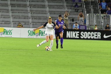 Orlando Pride, 23 Mayıs 2018 'de Orlando Florida' daki Exploria Stadyumu 'nda Kuzey Carolina Cesareti' ne ev sahipliği yapmaktadır..  