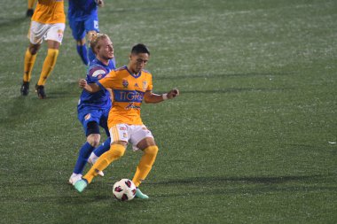 Atlanta United sunucusu Tigres & MLS Homegrown takımları 31 Temmuz 2018 'de Atlanta, Georgia' da düzenlenen MLS All Star haftasında.