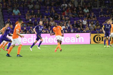 Orlando City SC, 22 Eylül 2018 'de Florida Exploria Stadyumu' nda Houston Dynamo 'yu ağırladı..