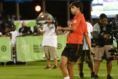 30 Temmuz 2019 'da Orlando Florida' da Disney 'in Vahşi Spor Dünyası' nda MLS All-Star Yetenek Yarışması. 