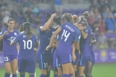 Orlando Pride 12 Ağustos 2017 'de Orlando City Stadyumu' nda New Jersey Sky Blue FC 'ye ev sahipliği yapmaktadır..  