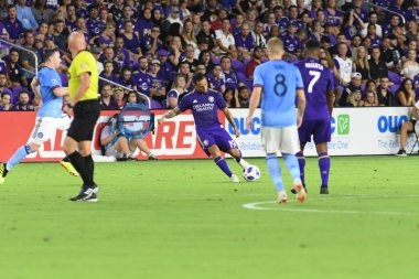 Orlando City 26 Temmuz 2018 'de Florida Exploria Stadyumu' nda NYC FC 'ye ev sahipliği yaptı. Fotoğraf: Marty Jean-Louis
