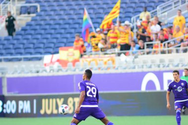Orlando City SC, 29 Haziran 2016 'da Orlando Florida' daki Kamp Dünyası Stadyumu 'nda Fort Lauderdale Strikers' a ev sahipliği yaptı..