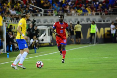 Brezilya, 8 Haziran 2016 tarihinde Orlando Florida 'daki Copa America Centenario' da Haiti ile karşılaştı..