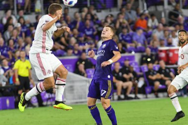 Orlando City 14 Temmuz 2018 'de Florida Exploria Stadyumu' nda Toronto FC 'ye ev sahipliği yaptı. Fotoğraf: Marty Jean-Louis