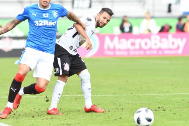 13 Ocak 2018 'de Orlando Florida' daki Spektrum Stadyumu 'nda düzenlenen Florida Kupası' nda Korucular Corinthianlara karşı..