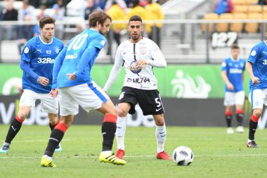 13 Ocak 2018 'de Orlando Florida' daki Spektrum Stadyumu 'nda düzenlenen Florida Kupası' nda Korucular Corinthianlara karşı..