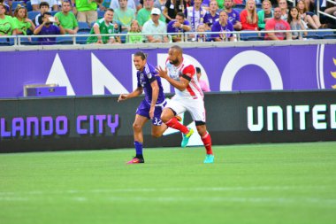 Orlando City SC, 18 Haziran 2016 'da Orlando Florida' daki Camp World Stadyumu 'nda San Jose Depremleri' ne ev sahipliği yaptı..