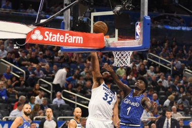 Orlando Magic, 7 Şubat 2019 'da Orlando, Florida' da bulunan Amway Arena 'da Minnesota Timberwolves' a ev sahipliği yapar.. 