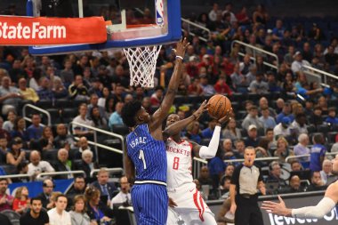 Orlando Magic, Houston Rockets 'a 13 Ocak 2019' da Amway Arena 'da ev sahipliği yapıyor..