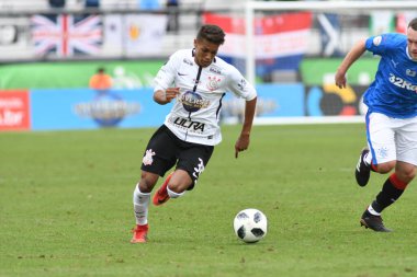 13 Ocak 2018 'de Orlando Florida' daki Spektrum Stadyumu 'nda düzenlenen Florida Kupası' nda Korucular Corinthianlara karşı..