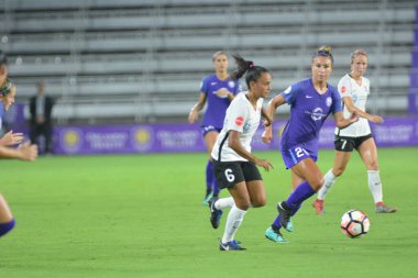 Orlando Pride 12 Ağustos 2017 'de Orlando City Stadyumu' nda New Jersey Sky Blue FC 'ye ev sahipliği yapmaktadır..  