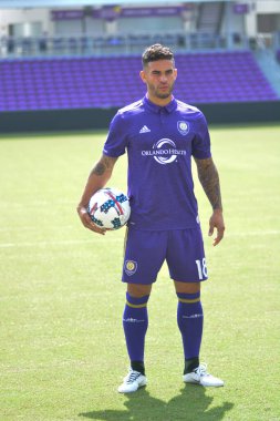 Orlando City SC, Dom Dwyer 'ı tanıtmak için bir basın toplantısı düzenledi..  