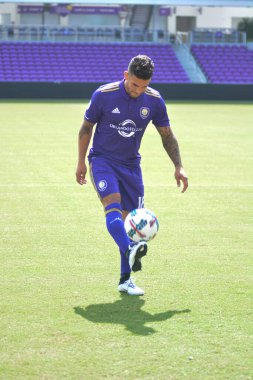 Orlando City SC, Dom Dwyer 'ı tanıtmak için bir basın toplantısı düzenledi..  