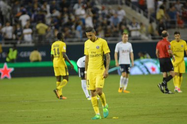 Paris Saint-Germain, Tottenham Hotspur 'a karşı 22 Temmuz 2017' de Orlando Florida 'daki Citrus Bowl' da.   