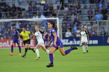 Orlando Pride, 23 Mayıs 2018 'de Orlando Florida' daki Exploria Stadyumu 'nda Kuzey Carolina Cesareti' ne ev sahipliği yapmaktadır..  