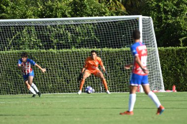 30 Temmuz 2019 'da Orlando Florida' daki Disney 'in Vahşi Spor Dünyası' nda düzenlenen MLS Allstar Haftası sırasında MLS Homegrown oyunu.