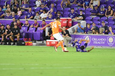 Orlando City SC, 22 Eylül 2018 'de Florida Exploria Stadyumu' nda Houston Dynamo 'yu ağırladı..