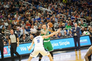 Orlando Magic, Boston Celtics 'i 24 Ocak 2020' de Orlando, Florida 'da Amway Center' da ağırladı.