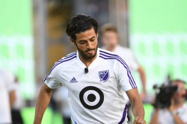 30 Temmuz 2019 'da Orlando Florida' da Disney 'in Vahşi Spor Dünyası' nda MLS All-Star Yetenek Yarışması.