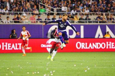 Orlando City SC, 6 Mayıs 2016 'da Orlando Florida' daki Dünya Kampı Stadyumu 'nda New York Red Bulls' a ev sahipliği yaptı..
