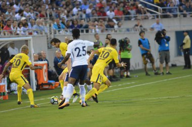 Paris Saint-Germain, Tottenham Hotspur 'a karşı 22 Temmuz 2017' de Orlando Florida 'daki Citrus Bowl' da.  