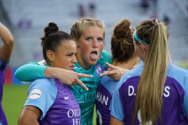 Foto Prides, 11 Mayıs 2019 Cumartesi günü Orlando City Stadyumu 'nda Portland Thorns FC' ye ev sahipliği yapıyor..