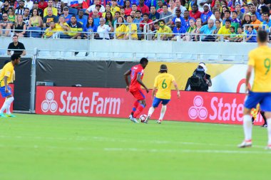 Brezilya, 8 Haziran 2016 tarihinde Orlando Florida 'daki Copa America Centenario' da Haiti ile karşılaştı..