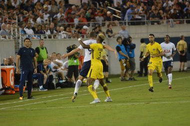 Paris Saint-Germain, Tottenham Hotspur 'a karşı 22 Temmuz 2017' de Orlando Florida 'daki Citrus Bowl' da.   