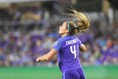 Orland Pride, 25 Ağustos 2018 'de Orlando Florida' daki Exploria Stadyumu 'nda Chicago Red Stars' a ev sahipliği yapıyor..