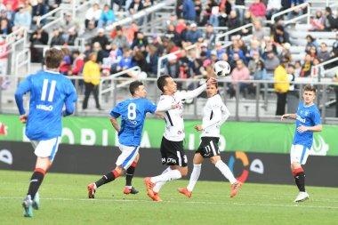 13 Ocak 2018 'de Orlando Florida' daki Spektrum Stadyumu 'nda düzenlenen Florida Kupası' nda Korucular Corinthianlara karşı..