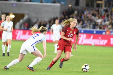 ABD, 7 Mart 2018 tarihinde Orlando City Stadyumu 'ndaki SheBelives Kupası' nda İngiltere ile karşı karşıya geldi..  