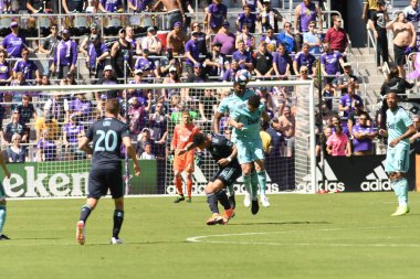Orlando City SC 20 Nisan 2019 'da Orlando City Stadyumu' nda Vancouver Whitecaps 'a ev sahipliği yapıyor..  
