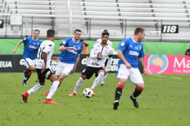 13 Ocak 2018 'de Orlando Florida' daki Spektrum Stadyumu 'nda düzenlenen Florida Kupası' nda Korucular Corinthianlara karşı..