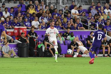 Orlando City 14 Temmuz 2018 'de Florida Exploria Stadyumu' nda Toronto FC 'ye ev sahipliği yaptı. Fotoğraf: Marty Jean-Louis