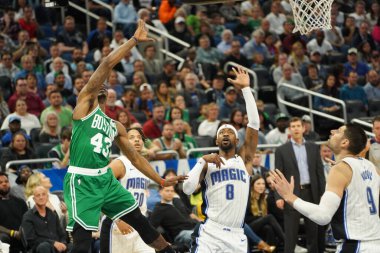 Orlando Magic, Boston Celtics 'i 24 Ocak 2020' de Orlando, Florida 'da Amway Center' da ağırladı.
