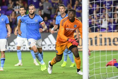 Orlando City 26 Temmuz 2018 'de Florida Exploria Stadyumu' nda NYC FC 'ye ev sahipliği yaptı. Fotoğraf: Marty Jean-Louis