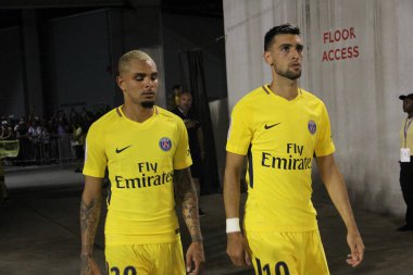 Paris Saint-Germain, Tottenham Hotspur 'a karşı 22 Temmuz 2017' de Orlando Florida 'daki Citrus Bowl' da.   